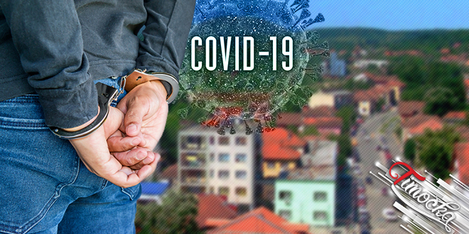 Хапшење — Непоступање по здравственим прописима за време епидемије — COVID-19