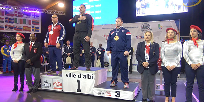 Саша Цветковић — European Masters Classic Powerlifting Championships 2020