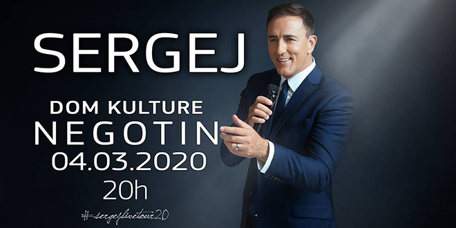 Сергеј Ћетковић — Концерт у Неготину Сергеј Ћетковић — Концерт у Неготину