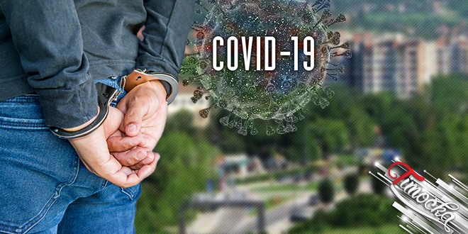 Хапшење — Непоступање по здравственим прописима за време епидемије — COVID-19