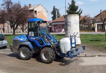 Радници ЈКП „Тимок – одржавање” Зајечар данас настављају дезинфекцију сеоских улица ЈКП „Тимок – одржавање” Зајечар: Дезинфекција улица