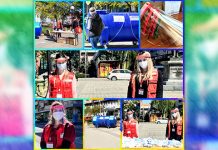 Волонтери кол центра делили заштитне маске и рукавице грађанима Зајечара Подела заштитних маски у Зајечару