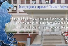 ЗЗЈЗ „Тимок” Зајечар: Извештај везан за ток пандемије изазване вирусом COVID-19 на територији Тимочке Крајине – 19. април Завод за јавно здравље „Тимок” Зајечар: Извештај везан за ток пандемије изазване вирусом COVID-19 на територији Тимочке Крајине