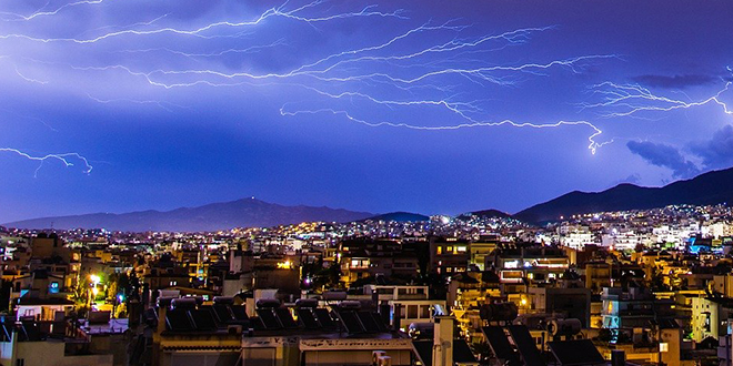 Град, громови, грмљавина