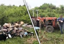 Ухваћен и санксионисан: Истоваривао отпад и шут из своје тракторске приколице поред пута Зајечар–Николичево Мушкарац истоваривао отпад и шут из своје тракторске приколице поред пута Зајечар–Николичево