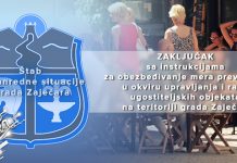 ШВС града Зајечара: Донет Закључак са инструкцијама за обезбеђивање мера превенције у оквиру управљања и рада угоститељских објеката на територији града Зајечара ШВС града Зајечара: Закључак са инструкцијама за обезбеђивање мера превенције у оквиру управљања и рада угоститељских објеката на територији града Зајечара