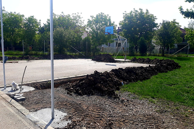 Спортски терен у зајечарском насељу Влачић добија ново рухо