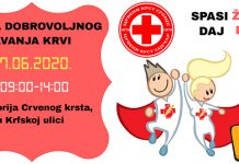 Акција добровољног давања крви 17. јуна у Зајечару Црвени крст Зајечар: Добровољно давање крви 17. јуна