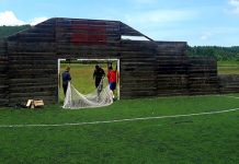 Спортски терен у Грљану добио нови изглед Уређење спортског терена у Грљану