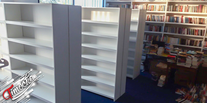 Библиотека Центар за културу Кладово: Нове полице за смештај књига у библиотеци