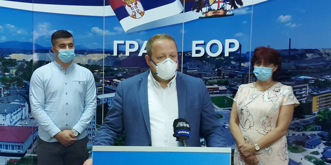 Конференција за медије у Бору — COVID-19