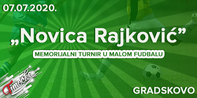 Меморијални турнир у малом фудбалу „Новица Рајковић” у Градскову