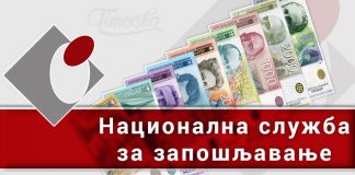 НСЗ: Исплата редовне и привремене новчане накнаде за јануар 2026. године Национална служба за запошљавање — Исплата