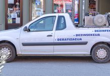 Третман сузбијања ларви комараца на подручју Зајечарског управног округа од 17. августа Возило за дератизацију, дезинсекцију и дезинфекцију