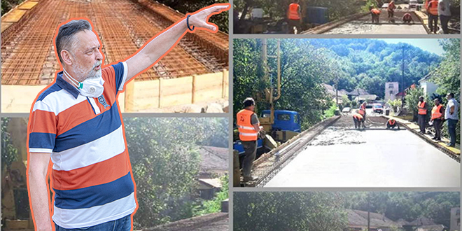 Градоначелник Зајечара Бошко Ничић обишао радове на мосту у Вратарници