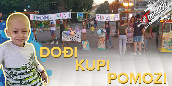 Humanitarni bazar „Dođi, kupi, pomozi” u Zaječaru: Novčana pomoć za malog Bogdana Gicovića