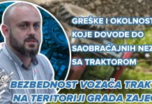 „Сигурне стазе”: Безбедност возача трактора на територији града Зајечара Мастер инж. саобраћаја из Бора Игор Велић: Безбедност возача трактора на територији града Зајечара