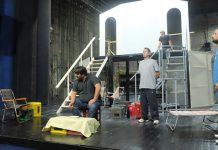 Прва реприза представе „Ближи небу” на репертоару зајечарског позоришта Проба представе „Ближи небу” у зајечарском позоришту