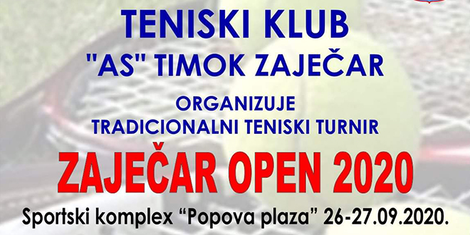 Тениски турнир „Зајечар Опен 2020”