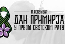 Данас обележавамо 11. новембар – Дан примирја у Првом светском рату Дан примирја у Првом светском рату