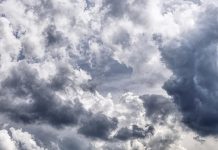 Променљиво облачно, али веома топло Облаци, облачно време