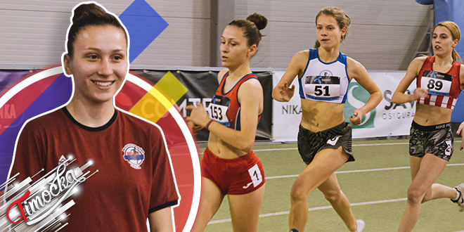 Zajecarska Atleticarka Iva Maletic Bronzana Medalja Na Balkanskom Dvoranskom Prvenstvu U Atletici