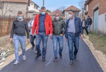 Градоначелник Бошко Ничић обишао радове на уређењу путне инфраструктуре у Халову
