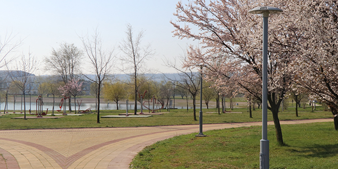 Нова расвета у градском парку „Језеро” у Кладову Нова расвета у градском парку „Језеро” у Кладову