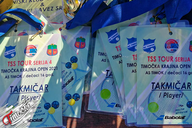 Teniski turnir „Timočka Krajina Open 2021” u Zaječaru