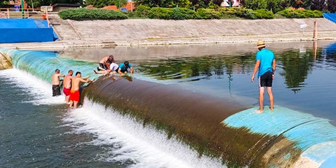 Акција чишћења бране на Црном Тимоку