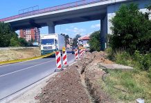 Почели радови на осветљавању трасе од надвожњака код зајечарске болнице до насеља Вишњар ЈКП „Тимок – одржавање”: Радови на осветљавању трасе од надвожњака код зајечарске болнице до насеља Вишњар