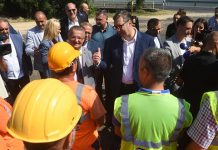 Председник Вучић у посети Кладову Председник Александар Вучић у посети Кладову