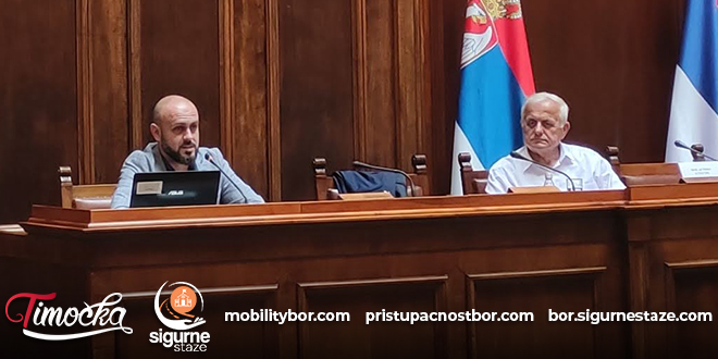 Удружење „Сигурне стазе” Бор: Пројекти урбане мобилности из Бора представљени у Дому Народне скупштине