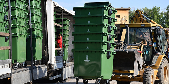 Неготин добио 120 нових контејнера Неготин добио 120 нових контејнера