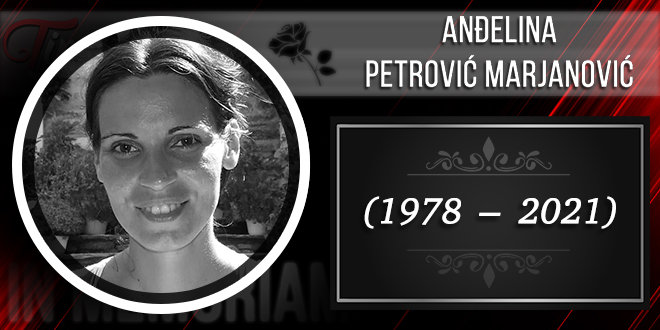 In Memoriam — Анђелина Петровић Марјановић (1978–2021) In Memoriam — Анђелина Петровић Марјановић (1978–2021)