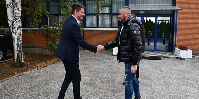 Државни секретар Министарства привреде Драган Стевановић у посети Неготину Државни секретар Министарства привреде Драган Стевановић у посети Неготину