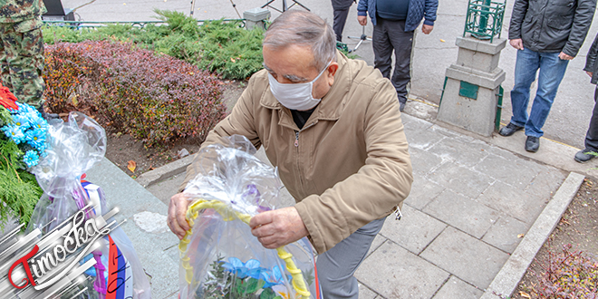 Дан примирја у Првом светском рату у Зајечару: Полагање венаца Дан примирја у Првом светском рату у Зајечару: Полагање венаца