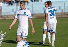 Утакмица четвртине финала КУП-а Фудбалског савеза Зајечарског округа између ФК „Тимока 1919” и ФК „Требича” из Сокобање 25. априла ФК „Тимок 1919” Зајечар