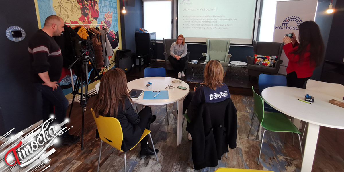 У Тимочком омладинском центру у Зајечару представљене активности пројекта &bdquo;Мој посланик&rdquo;