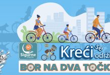 Почела реализација пројекта „Крећи се одрживо – Бор на два точка” Удружење „Сигурне стазе” Бор: Пројекат „Крећи се одрживо – Бор на два точка”