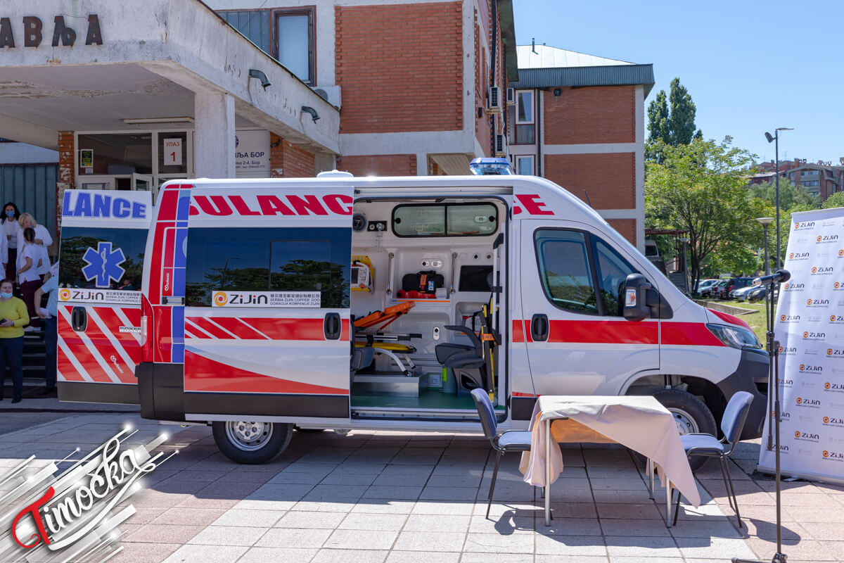 Serbia ZiJin Copper – Borskoj i majdanpečkoj zdravstvenoj ustanovi po ambulantno vozilo na dar