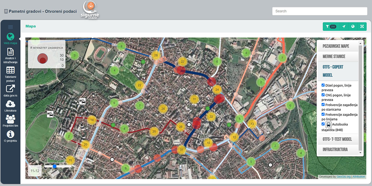 &bdquo;Сигурне стазе&rdquo; из Бора покренуле онлајн платформу за одрживи јавни превоз у Крагујевцу