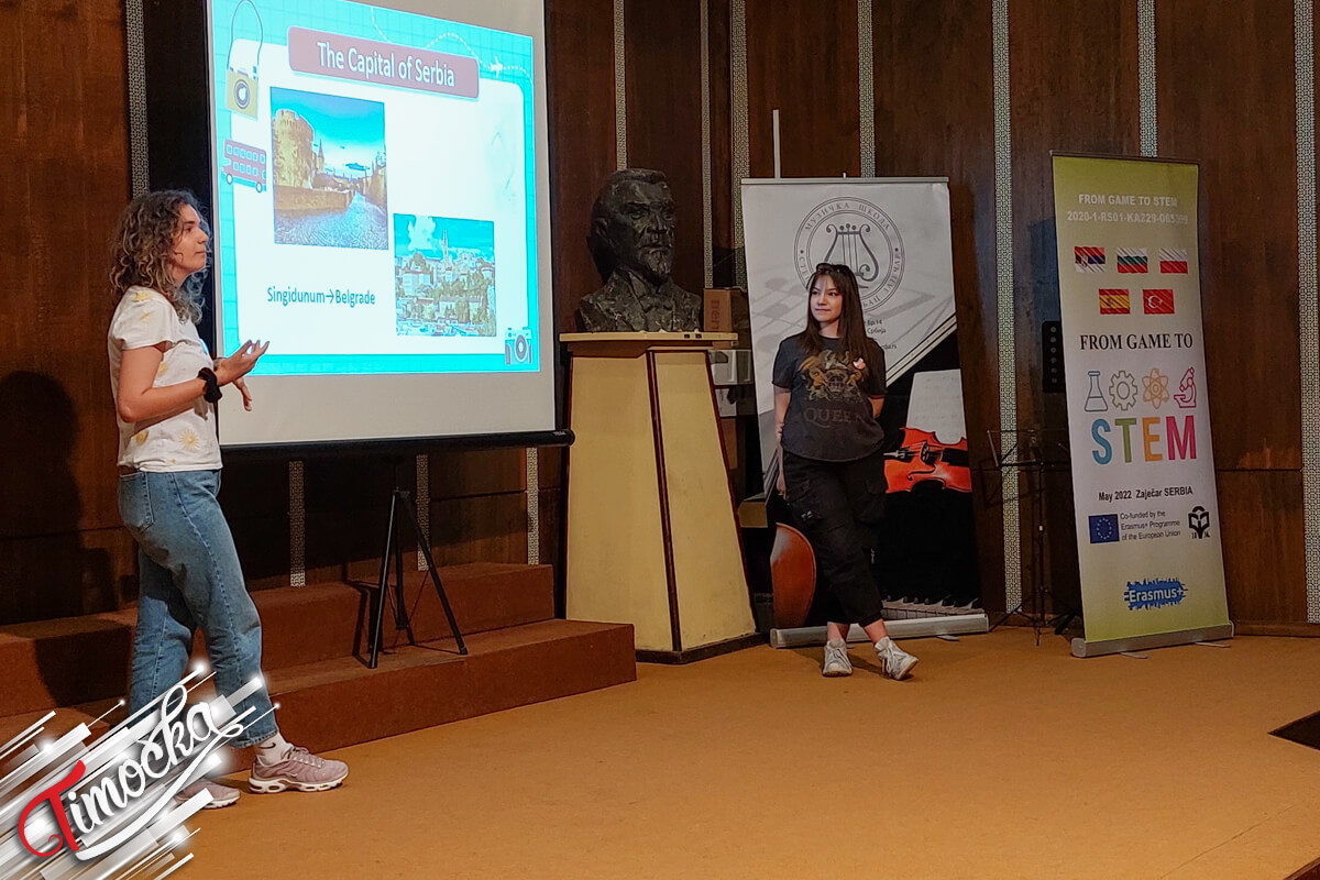 U okviru projekta „From Game to STEM” učenici zaječarske Gimnazije ugostili vršnjake iz Poljske, Španije, Turske i Bugarske