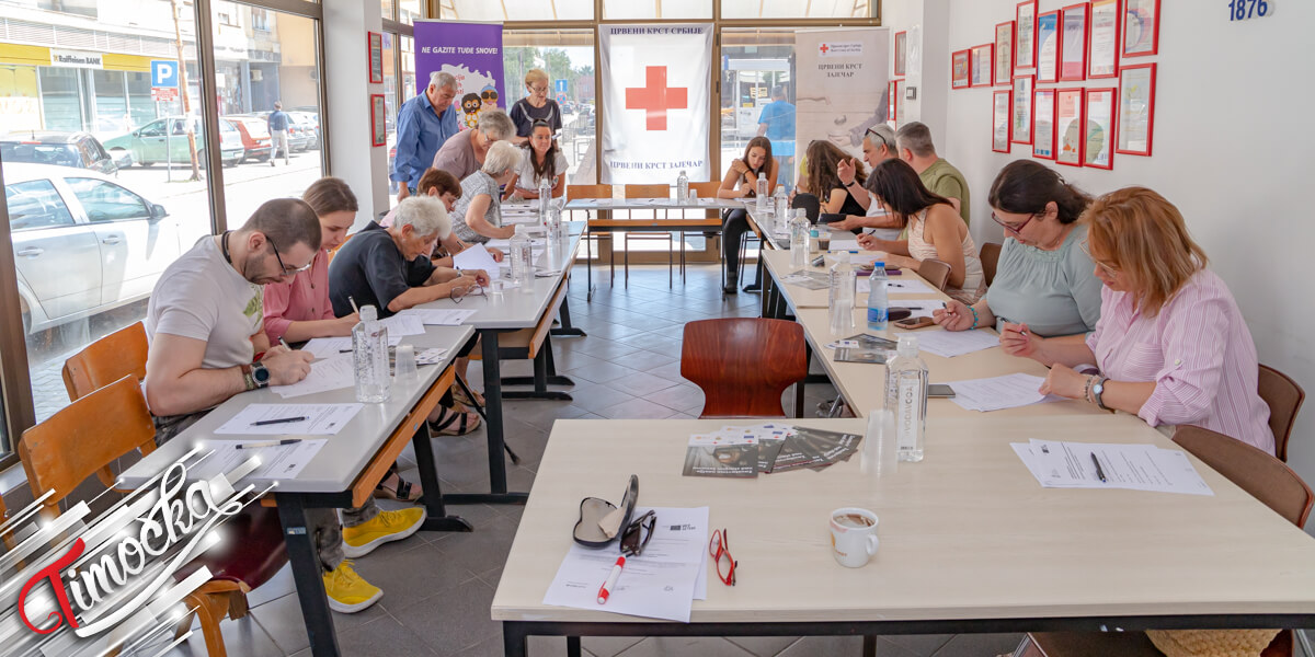 Црвени крст Зајечар &ndash; Групна дискусија &bdquo;Здраво старење и међугенерацијска солидарност у борби против насиља над старијима&rdquo;