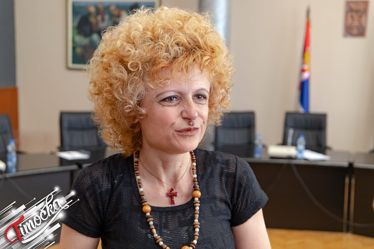 Тамара Глишић– вођа Етно радионице Установе „Центар за културу града Бора”