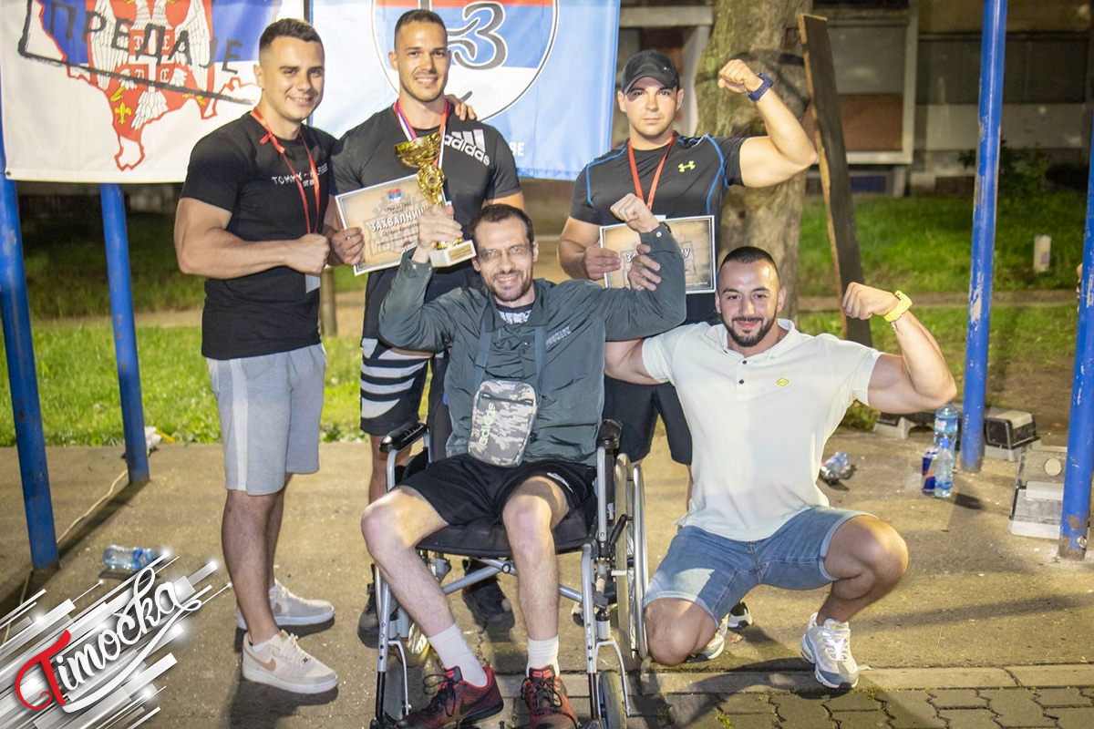 Хуманитарно такмичење „Стрит воркаут из блока” у Зајечару