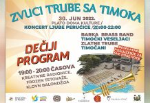 Манифестација „Звуци трубе са Тимока” данас у Књажевцу Манифестација „Звуци трубе са Тимока” (2022) у Књажевцу