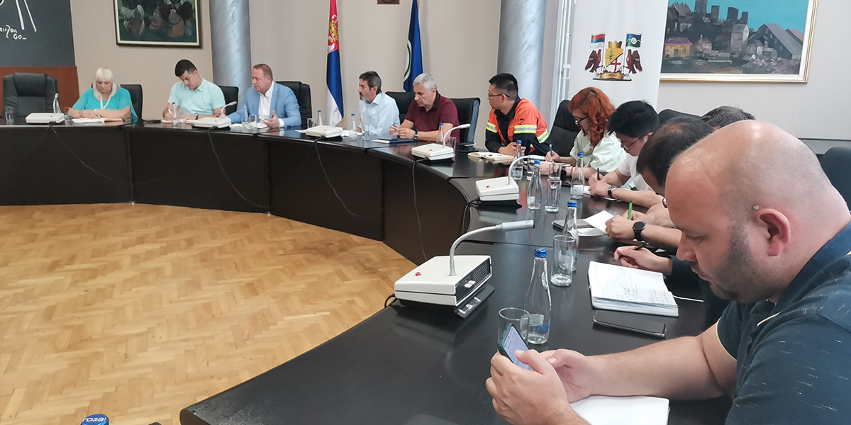 Састанак представника борске локалне самоуправе, компанија &bdquo;Зиђин Копер&rdquo; и &bdquo;Зиђин Мајнинг&rdquo; и МЗ Оштрељ