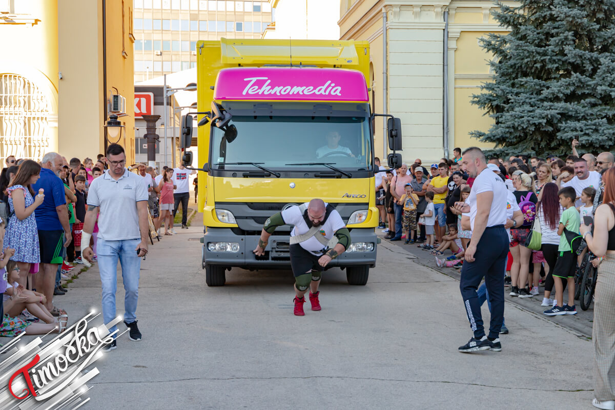 Strong-Man такмичење најјачих људи „Grand Prix Zaječara” у Зајечару