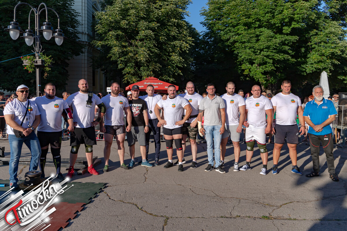 Strong-Man такмичење најјачих људи „Grand Prix Zaječara” у Зајечару
